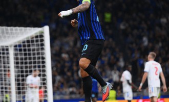 欧冠风云：国际米兰3-0布拉格斯拉维亚，强势冲击八强