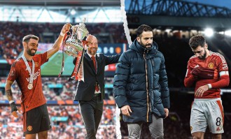 曼联去年足总杯夺冠成失败源头！阿莫林只有1亿资金，重建举步维艰