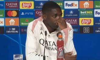 登贝莱：也许有姆巴佩我们会更强 我已经很好地适应了9号位